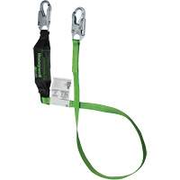 Miller&reg; HP Shock-Absorbing Lanyard, 6', Locking Snap Hook Center, Locking Snap Hook Leg Ends, Polyester Nia-Chem Ltd.