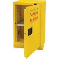 Flammable Storage Cabinet, 12 gal., 1 Door, 23" W x 35" H x 18" D SGU463 | Nia-Chem Ltd.