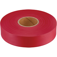 Empire Flagging Tape, 1" W x 600' L, Fluorescent Red SGU743 | Nia-Chem Ltd.