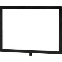 Heavy-Duty Horizontal Sign Holder for Classic Posts, Black Nia-Chem Ltd.