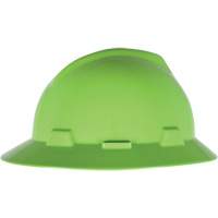 Casque de s&eacute;curit&eacute; &agrave; fente et bordure compl&egrave;te V-Gard, Suspension &agrave; douille, Non ventil&eacute; Nia-Chem Ltd.