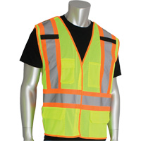 Veste d&eacute;tachable haute visibilit&eacute; Pip Dynamic, Jaune lime haute visibilit&eacute;, T-Grand, Polyester Nia-Chem Ltd.