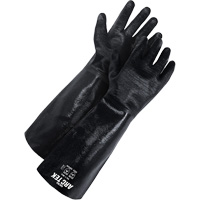 Gant enduit Arc Tek, Taille 10, 9" lo, N&eacute;opr&egrave;ne, Doublure en Jersey Nia-Chem Ltd.