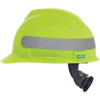 Casque de s&eacute;curit&eacute; &agrave; fentes V-Gard, R&eacute;pond aux normes CSA type 1, Suspension Rochet, Non ventil&eacute; Nia-Chem Ltd.