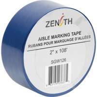 Aisle Marking Tape, 2" x 108', PVC, Blue SGW126 | Nia-Chem Ltd.