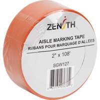 Aisle Marking Tape, 2" x 108', PVC, Orange SGW127 | Nia-Chem Ltd.