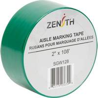 Aisle Marking Tape, 2" x 108', PVC, Green SGW128 | Nia-Chem Ltd.