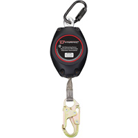 Dynamic Self-Retracting Lifeline, 20', Dyneema&reg;, Swivel Nia-Chem Ltd.