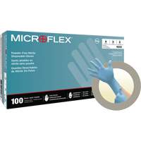 N20 Disposable Gloves, Small, Nitrile, 4.7-mil, Powder-Free, Blue Nia-Chem Ltd.