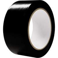 Aisle Marking Tape, 2" x 108', PVC, Black SGX043 | Nia-Chem Ltd.
