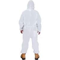 Combinaison &agrave; capuchon, Moyen, Blanc, SMS Nia-Chem Ltd.
