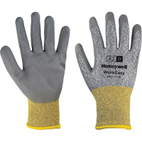 WorkEasy Cut Protective Gloves, Size 6/X-Small, 13 Gauge, Polyurethane Coated, HPPE/Glass Fibre Shell, ASTM ANSI Level A2/EN 388 Level B Nia-Chem Ltd.