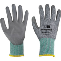 Gants de protection contre les coupures WorkEasy, Taille 6/T-petit, Calibre 13, Rev&ecirc;tement Polyur&eacute;thane, Enveloppe en PEHP/Fibre de verre, ASTM ANSI niveau A3/EN 388 niveau C Nia-Chem Ltd.