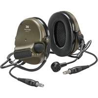 Casque VI NIB avec deux fils de sortie Peltor ComTac, Style Cordon cervical, 22 dB Nia-Chem Ltd.