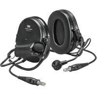 Casque VI NIB avec deux fils de sortie Peltor ComTac, Style Cordon cervical, 22 dB Nia-Chem Ltd.
