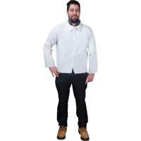 Disposable Shirt, Microporous, 4X-Large, White SGY261 | Nia-Chem Ltd.