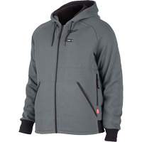 M12 Heated Hoodie Kit, Men's, 2X-Large, Grey, Polyester Nia-Chem Ltd.
