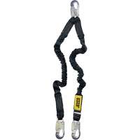 Arc Flash Lanyard, 4', Locking Snap Hook Center, Locking Snap Hook Leg Ends, Nylon Nia-Chem Ltd.