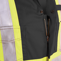 7702BK Combinaison ignifuge et r&eacute;sistant &agrave; l'arc &eacute;lectrique 88/12 FR-Tech, Taille 36, Noir, 9,7 cal/cm² Nia-Chem Ltd.