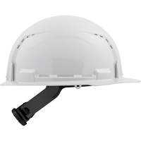 Casque de s&eacute;curit&eacute; &agrave; bordure avant, R&eacute;pond aux normes CSA type 1, Suspension Rochet, Ventil&eacute; Nia-Chem Ltd.