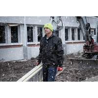 High-Visbility Cuffed Beanie, One Size, Green Nia-Chem Ltd.