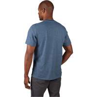 T-shirt de travail hybride, Hommes, Petit, Bleu Nia-Chem Ltd.