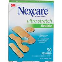 Nexcare Ultra Stretch Bandages, Assorted, Plastic, Non-Sterile Nia-Chem Ltd.