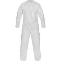 CleanMax&reg; Clean Manufactured Non-Sterile Coverall, Medium, White, Microporous Nia-Chem Ltd.