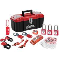 Trousse de cadenassage avec serrures en thermoplastique Zenex, Ensemble &eacute;lectrique, 20 composants compris Nia-Chem Ltd.