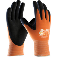 ATG MaxiFlex&reg; Ultimate High Visibility Seamless Gloves, Large, Nitrile Coating, 15 Gauge, Nylon/Lycra&reg; Shell Nia-Chem Ltd.