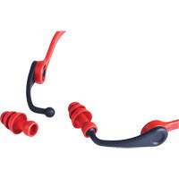 Replacement Banded Flanged Ear Plugs, 25 dB NRR, One-Size Nia-Chem Ltd.