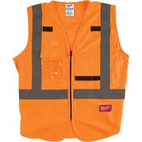 Veste de s&eacute;curit&eacute;, Orange haute visibilit&eacute;, 4T-Grand/5T-Grand Nia-Chem Ltd.
