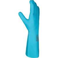 Flextril Chemical Gloves, Size 7, 12.5" L, Nitrile, Nylon Inner Lining Nia-Chem Ltd.