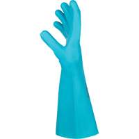 Flextril Chemical Gloves, Size 7, 12.5" L, Nitrile, Nylon Inner Lining Nia-Chem Ltd.