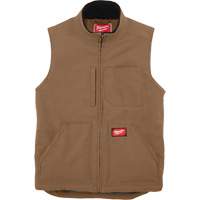 Heavy-Duty Sherpa-Lined Vest, Men's, Small, Brown Nia-Chem Ltd.