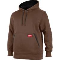 Midweight Pullover Hoodie, Men's, Small, Brown Nia-Chem Ltd.