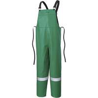 CA-43<sup>®</sup> FR Chemical- & Acid-Resistant Safety Bib Pants, Small, Green SHB227 | Nia-Chem Ltd.