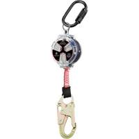 Dynamic Small Snap Hook Self-Retracting Lifeline, 6', Polyester, Swivel Nia-Chem Ltd.