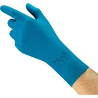 AlphaTec&reg; 88-356 Chemical-Resistant Food-Processing Gloves, Size 7, 12" L, Rubber Latex, 17-mil Nia-Chem Ltd.