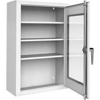 Lockable Medicine Cabinet with Plexiglas Door SHB570 | Nia-Chem Ltd.