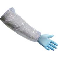 Sleeves, 16" long, Polyethylene, White Nia-Chem Ltd.