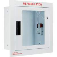 Fully Recessed Large Cabinet with Alarm, Zoll AED Plus<sup>®</sup>/Zoll AED 3™/Cardio-Science/Physio-Control For, Non-Medical SHC006 | Nia-Chem Ltd.