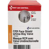 SmartCompliance<sup>®</sup> Refill CPR Faceshield with One-Way Valve, Single Use Faceshield, Class 2 SHC034 | Nia-Chem Ltd.