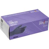 Gants jetables de calibre m&eacute;dical, T-Grand, Nitrile, 6 mils, Sans poudre, Noir, Classe 2 Nia-Chem Ltd.