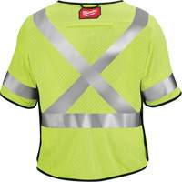 Gilet de s&eacute;curit&eacute; &agrave; maille d&eacute;tachable, Noir/Jaune lime haute visibilit&eacute;, Moyen/Petit Nia-Chem Ltd.