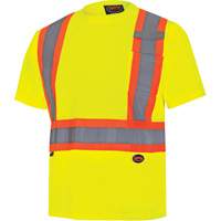 6991 Chandail de s&eacute;curit&eacute; en il-de-perdrix, Polyester, 3T-Grand, Jaune lime haute visibilit&eacute; Nia-Chem Ltd.