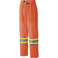 6001P Traffic Safety Pants, Polyester, X-Small, High Visibility Orange Nia-Chem Ltd.