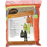 5598 Lightweight Waterproof Rain Suit, Polyester/PVC, Small, High Visibility Orange Nia-Chem Ltd.