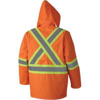 5608 210D Waterproof Rain Suit, Polyester/PVC, Small, High Visibility Orange Nia-Chem Ltd.