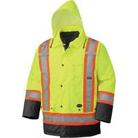 5021BB Manteau imperm&eacute;able 7 en 1, Jaune lime haute visibilit&eacute;, T-petit Nia-Chem Ltd.